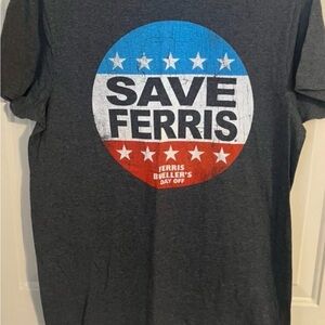 GUC Save Ferris Graphic T-Shirt - Charcoal